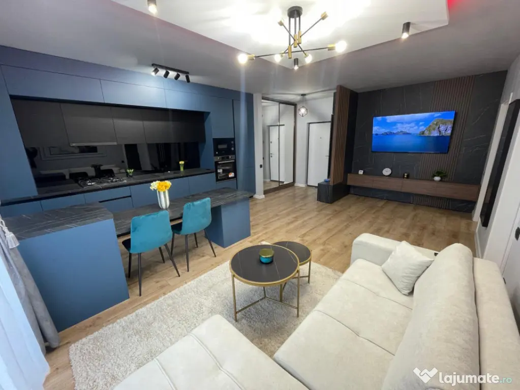 Apartament 2 camere, 50 mp, terasă de 12 mp Zona Eroilor ,F - Floresti (Cluj)