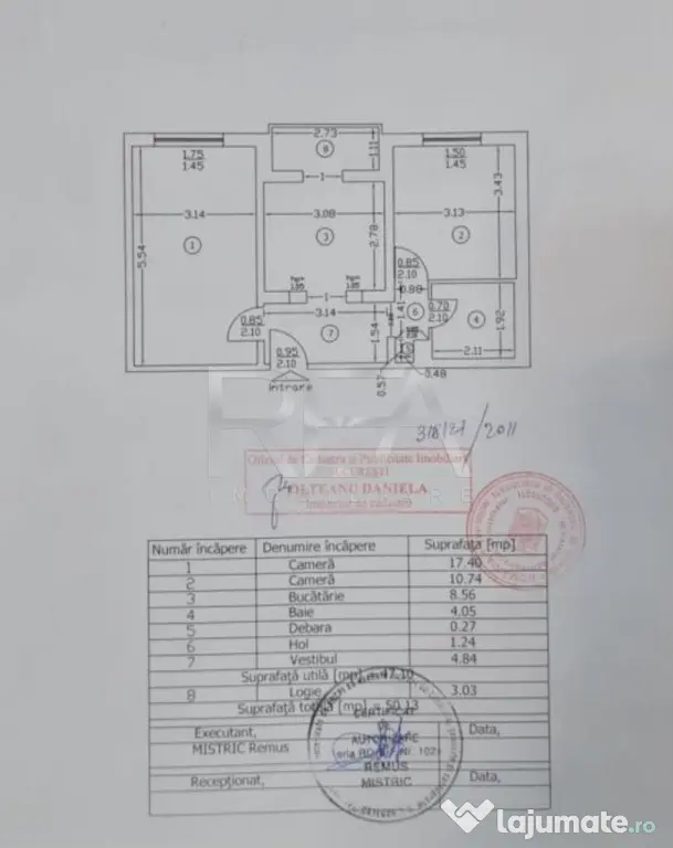 2 camere decomandat | 55 mp | Metrou Apărătorii Patriei | - Bucuresti (Bucuresti-Ilfov)