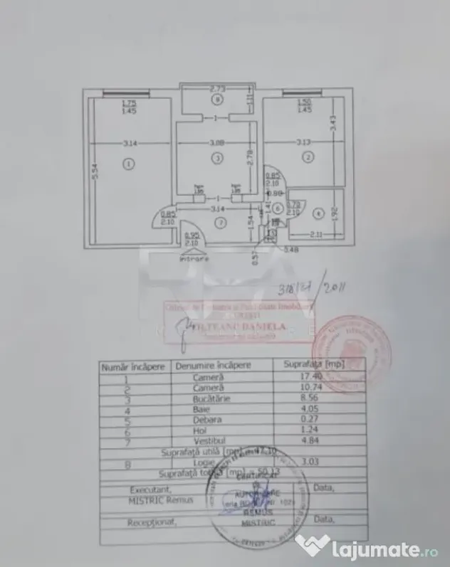 2 camere decomandat | 55 mp | Metrou Apărătorii Patriei | - Bucuresti (Bucuresti-Ilfov)