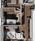 Apartament 3 camere, 56mp | Zona Regal | Baciu |