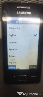 Samsung Star II (GT-S5260) – Telefon retro/colecție, resetat