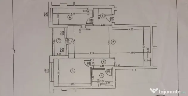 Apartament 2 camere de inchiriat +PARCARE