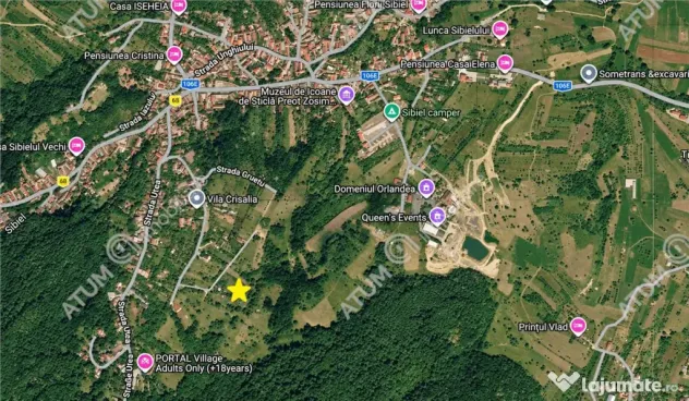 Teren extravilan 1200 mp in Sibiel langa Sibiu - ideal inves - Sibiel (Sibiu)