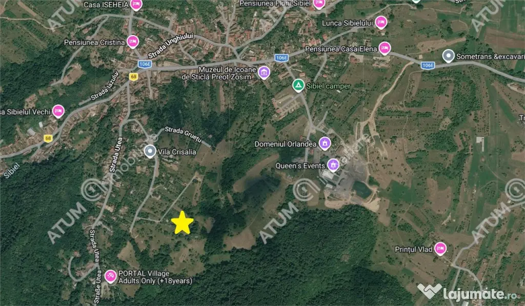 Teren extravilan 1200 mp in Sibiel langa Sibiu - ideal inves - Sibiel (Sibiu)