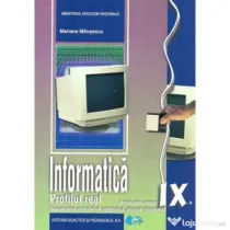 Manual informatica, clasa a 9-a Real Intensiv C++ - Mariana Milosescu