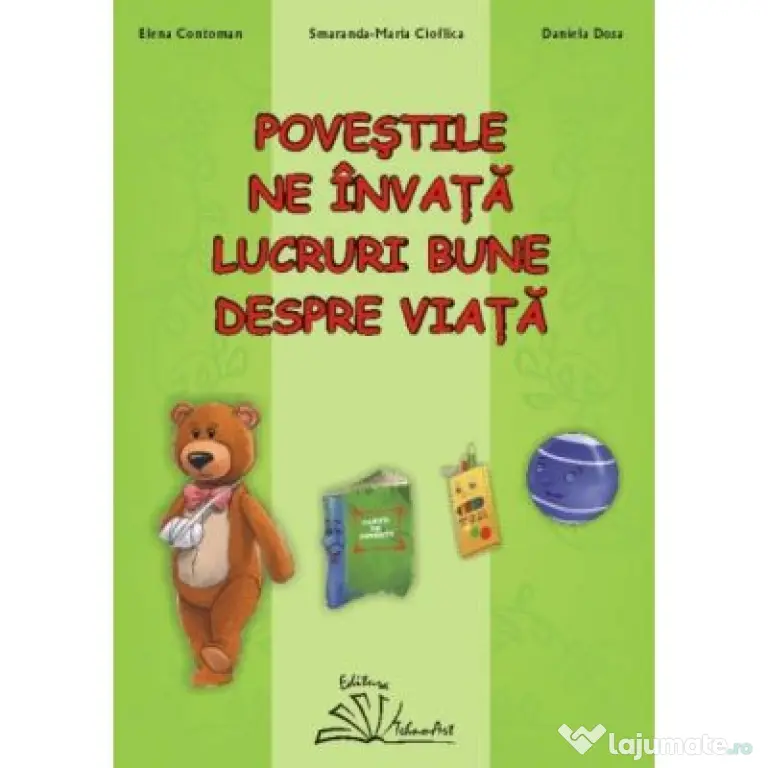 Povestile ne invata lucruri bune despre viata! - Elena Contoman