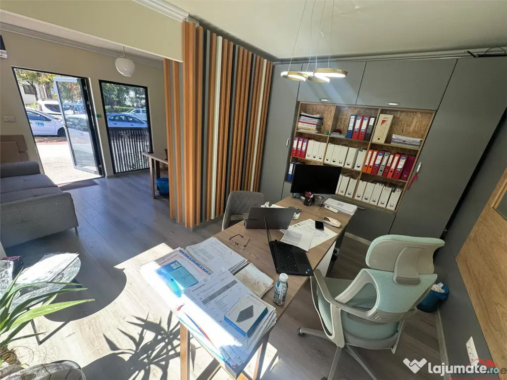 Birou 23 mp - mobilat nou - stradal - Scoala 2 - Mare a Unir - Focsani (Vrancea)