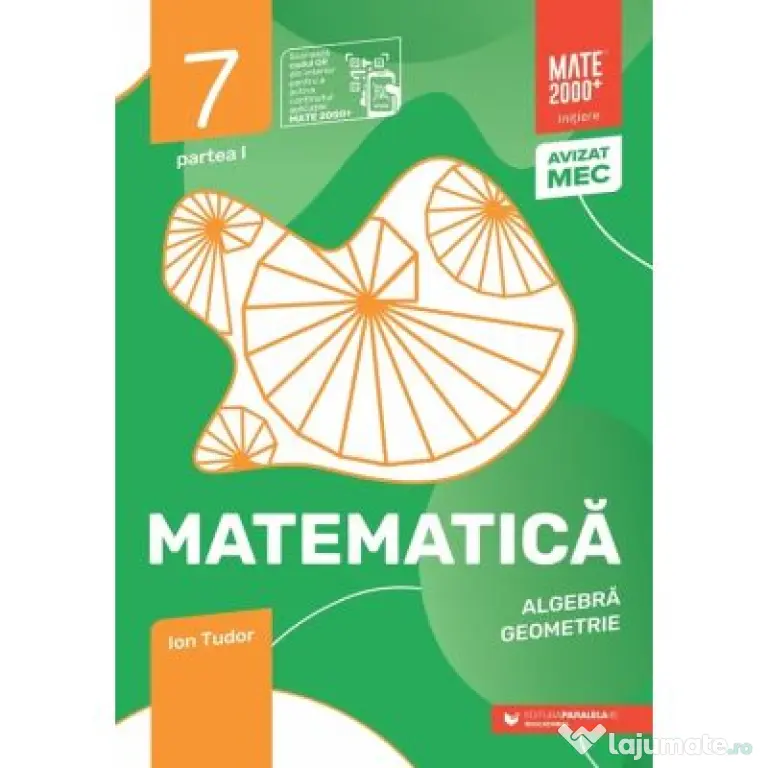 Matematica. Algebra, geometrie. Caiet de lucru. 2026-2027 Clasa a 7-a. Initiere. Partea 1 - Ion Tudor