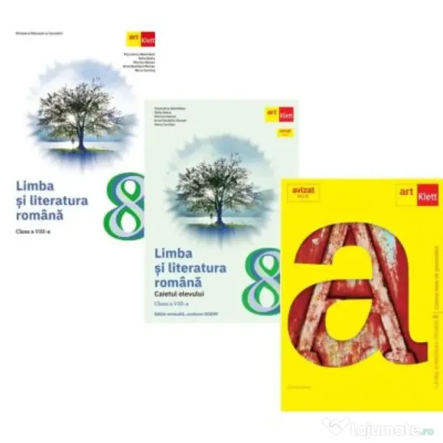 Pachet complet Limba si literatura romana clasa a 8-a: manual, caiet si cartea mea de gramatica - Florentina Samihaian, Sofia Dobra