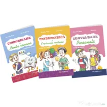 Set nr. 3 clasa pregatitoare, 3 caiete de lucru. Comunicare, Matematica, Dezvoltare personala - Alexandra Manea, Claudia Matache