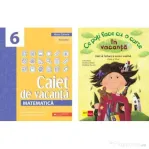 Pachet 2 caiete vacanta clasa a 6-a: Matematica. Caiet de vacanta si Ce poti face cu o carte in vacanta - Maria Zaharia, Ioana Nanu
