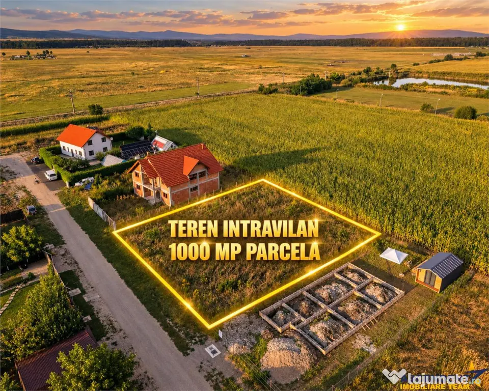 Teren intravilan, 1.000mp, Harman, Brasov - Harman (Brasov)