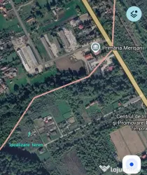Vand teren extravilan Merisani, Arges, 500mp