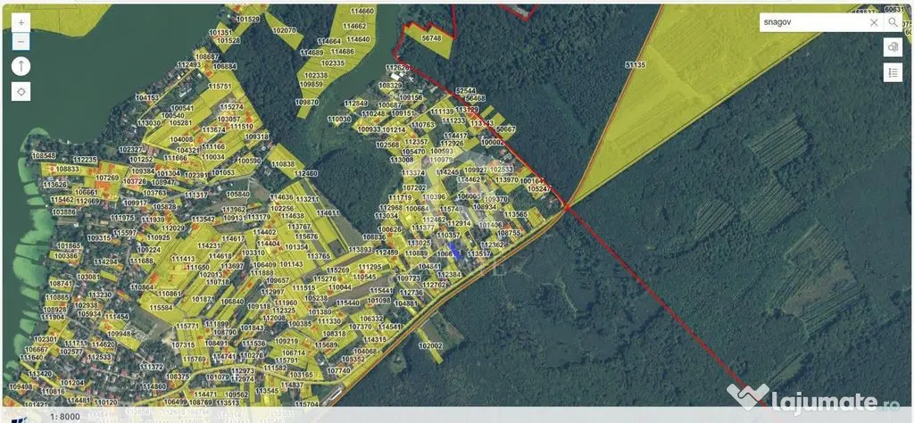 Teren de vanzare ASTORIA Snagov str. Nucului - Snagov (Bucuresti-Ilfov)