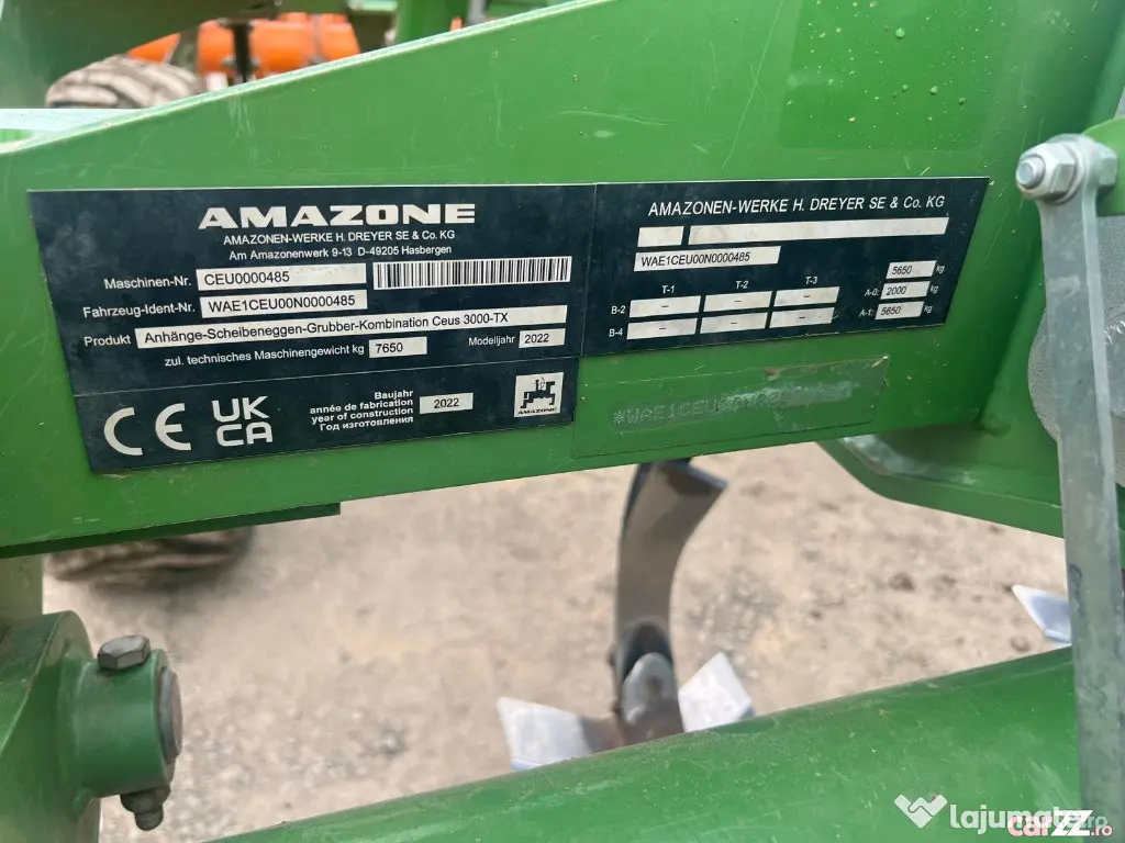 Dezmiristitor AMAZONE CEUS 3003-TX - Roman (Neamt)