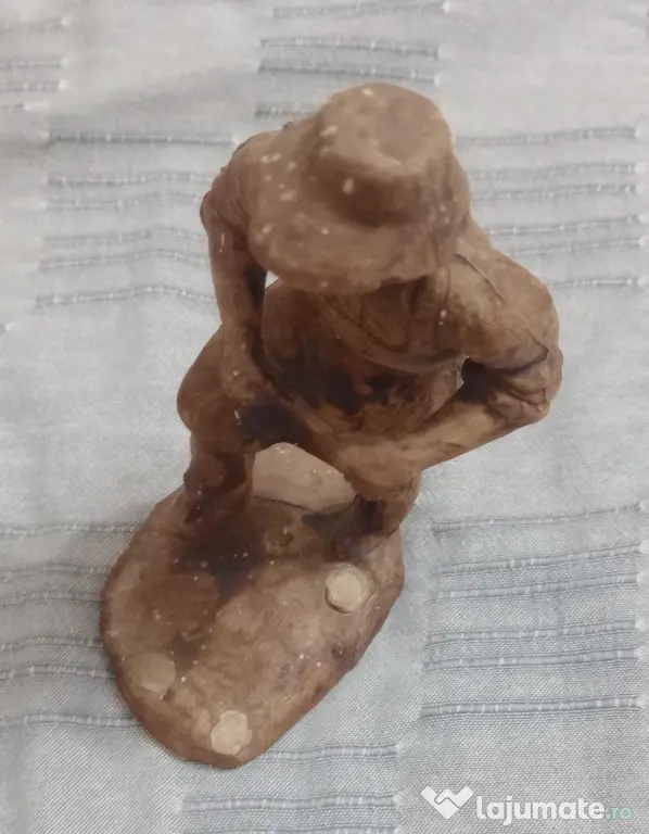 Statueta lemn Mester ascutitor 19 cm.