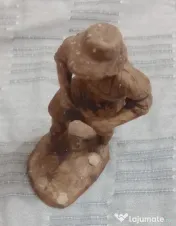 Statueta lemn Mester ascutitor 19 cm.