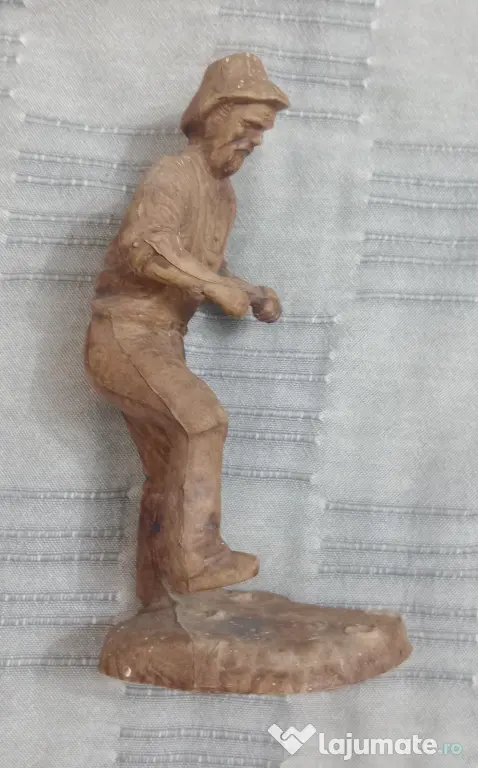 Statueta lemn Mester ascutitor 19 cm.