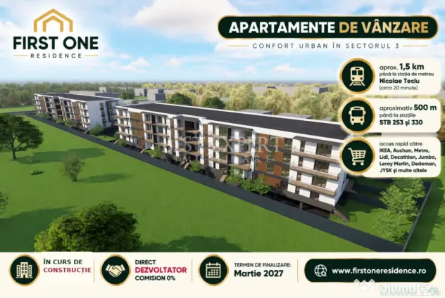 ⭐ Garsonieră Modernă cu Gradina | Parcare inclusa | deal - Bucuresti (Bucuresti-Ilfov)