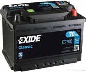 Baterie auto Exide EC700 acumulator 70Ah 