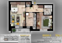 2 Camere cu Parcare Inclusa | Finisaje la alegere