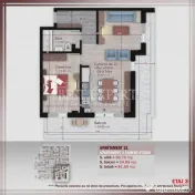 2 Camere | Încălzire în Pardoseală | 600 m STB