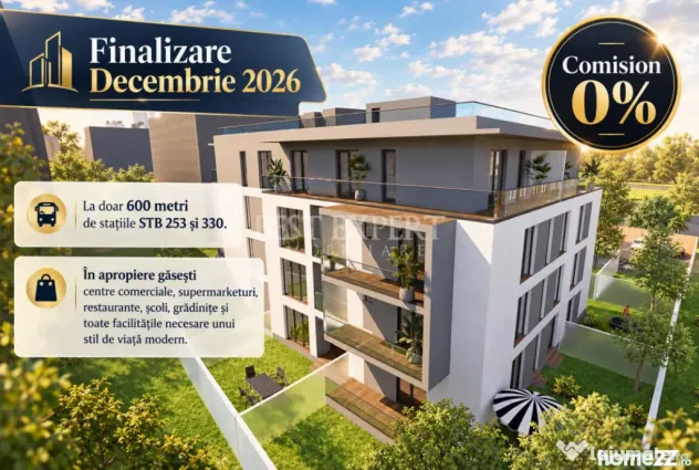 2 Camere | Încălzire în Pardoseală | 600 m STB - Bucuresti (Bucuresti-Ilfov)