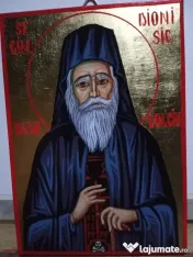Icoana Maica Domnului pictata manual pe lemn Pictez la comanda 