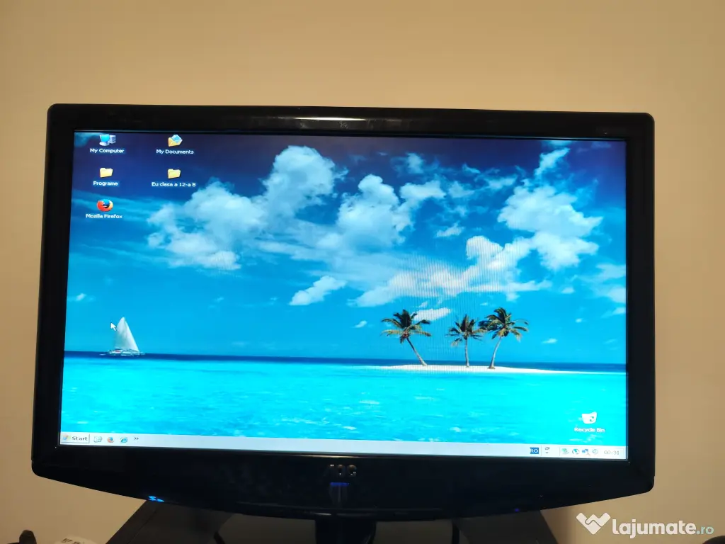 Sistem PC Dell OptiPlex GX240 | Windows XP | 2x Port Serial COM | Monitor AOC