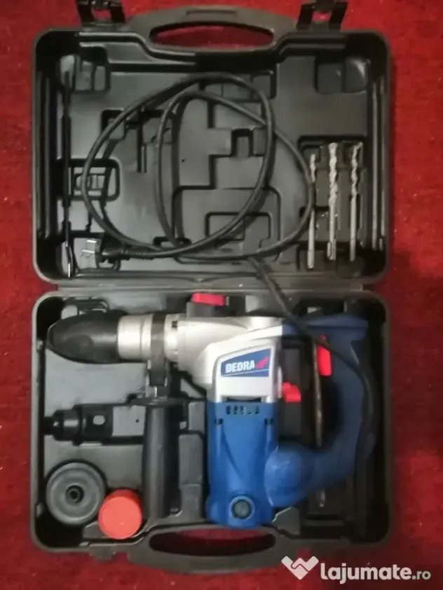 Ciocan rotopercutor Dedra DED7839, 1200W, 4100 bpm (Albastru)