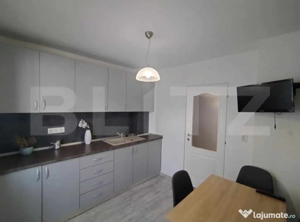 Apartament Rovine, 2 deco, 53 mp, renovat modern, mobilat/ut - Craiova (Dolj)
