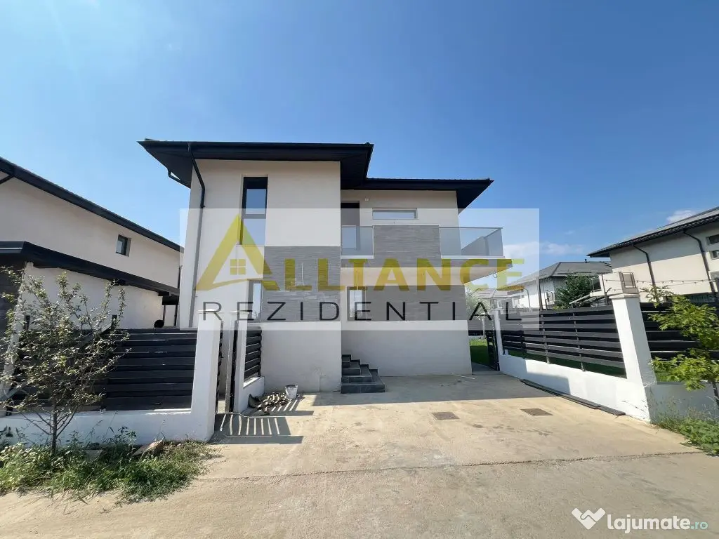 Vila de vanzare semimobilata-PANOURI SOLARE-365 MP TEREN-... - Berceni (Bucuresti-Ilfov)