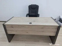 Birou 160x70x76.5 (cm), decor: stejar San Remo/Gri Wolfram