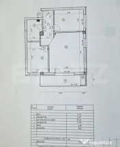 Apartament 3 camere, 61 mp, Optimus Vivo 
