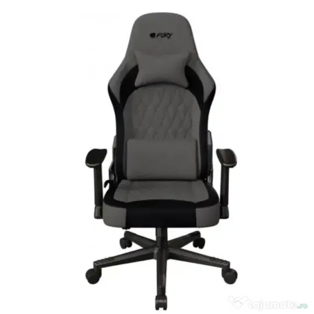 Scaun gaming fury shinai s8, fabric, reglabil pe Înălțime, spătar 135°, manere 1d, 130 kg, piston ga