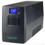 Ups spacer line interactive. cu management, lcd, 1000va/ 600w, avr, 4 x socket schuko, display lcd,