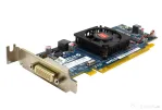 Placa video pci-e ati radeon 6350 512mb, dms-59, low profile design + adaptor cablu video dms 59 la