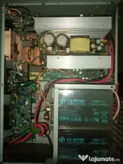 UPS Online Dublă Conversie Socomec Netys RT 1100VA Unic proprietarcutieoriginală 