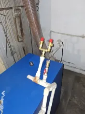 Centrala termica Romstal pe lemne și cărbuni + Boiler termoelectric + Accesorii 