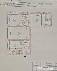 Vand apartament 3 camere Berceni 