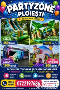 inchiriere castele gonflabile Ploiesti și împrejurimi 