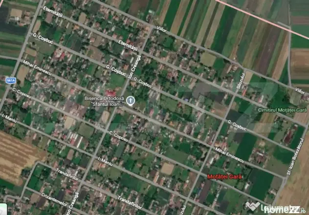 Teren intravilan 1500 mp, Motatei Gara - Craiova (Dolj)