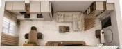 Apartament 2 camere, 62,80mp , bloc nou, lift, complex Ucasy 