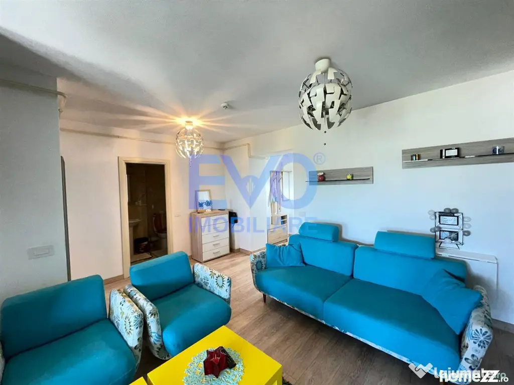 Apartament cu 2 camere, aer conditionat, complex Newton Tata - Iasi (Iasi)