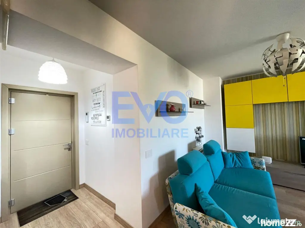 Apartament cu 2 camere, aer conditionat, complex Newton Tata - Iasi (Iasi)