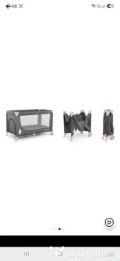 Pătuț portabil cu toate accesoriile 