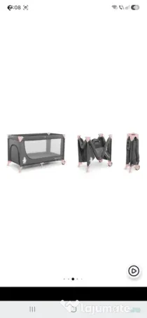 Pătuț portabil cu toate accesoriile