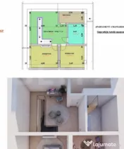 Apartament cu 4 camere | Rediu – Str. Prisăcii | Etaj 2 | 