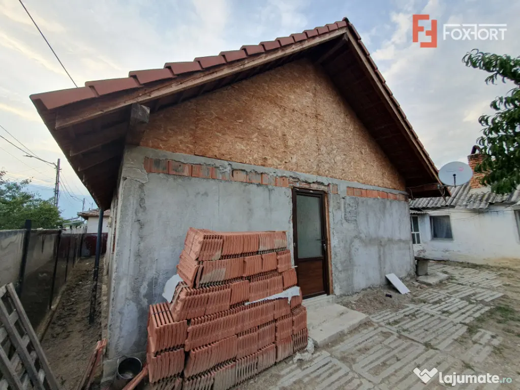 Casa individuala 6 camere si teren 1200 mp, in Gataia - Gataia (Timis)