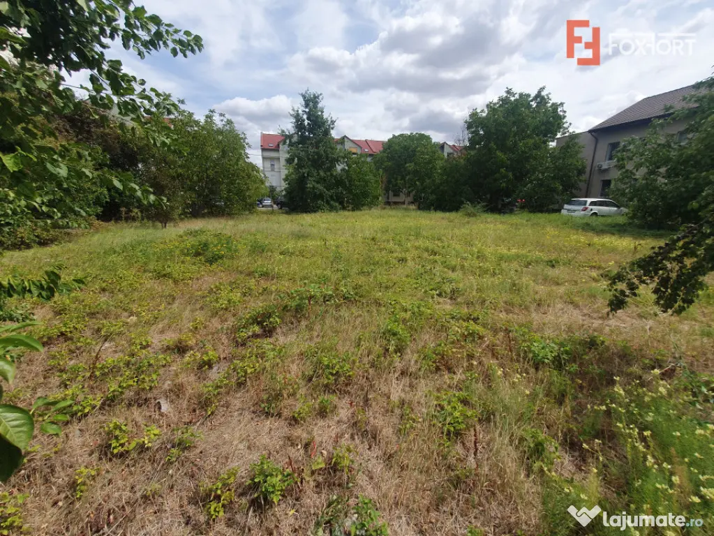 Teren intravilan 1510 mp, front stradal 34 m, zona Brancovea - Timisoara (Timis)